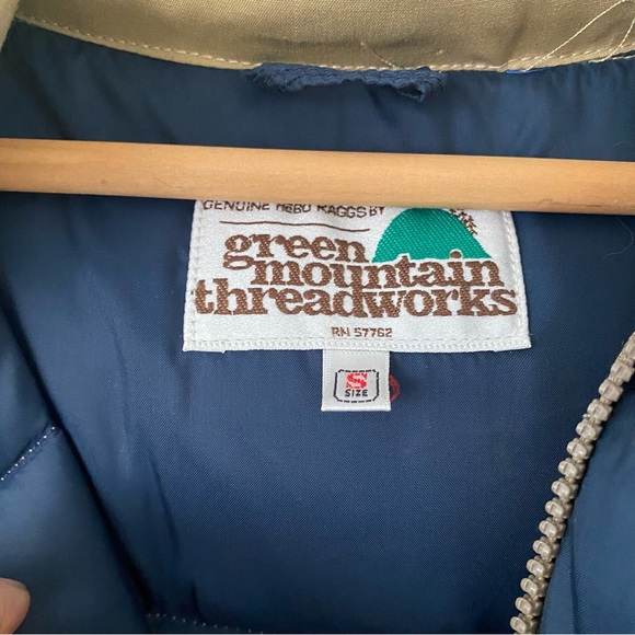 Vintage Down Puffer Vest -Small - Picture 2 of 4